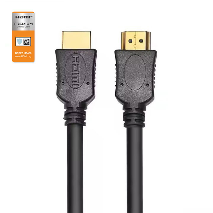 Premium Certified HDMI 2.0 Cable with Molding Connector - High-Speed 4K@60Hz, HDR, ARC Support, Durable & Reliable for Home Theater, Gaming, and Professional AV Setups