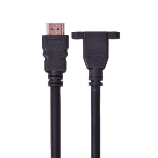High-Speed HDMI Male to HDMI Female Extension Cable | 4K HDR, Gold-Plated Connectors, Compatible with Xbox PS5 PS4 Roku TV Stick Blu Ray Player HDTV Laptop PC