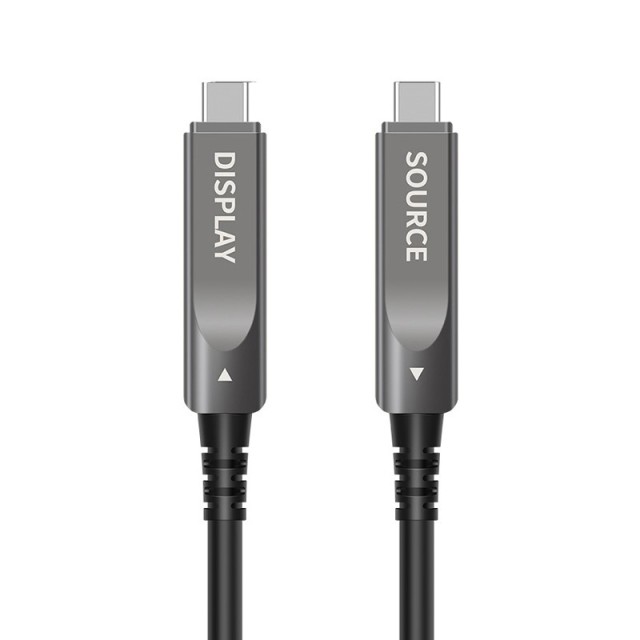Fiber Optic USB3.2 Cable - Long-Distance 5m-15m High-Speed Data Transfer up to 10Gbps, PD 60W, 4K@60Hz Video, Fiber Optic Wire, Built-in Double E-Marker Chip