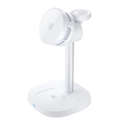 New arrival-Qi2 Certified 15W Magnetic 3-in-1 Wireless Charger with TEC Cooling – Fast MagSafe Charging for iPhone, Apple Watch & AirPods