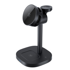 New arrival-Qi2 Certified 15W Magnetic 3-in-1 Wireless Charger with TEC Cooling – Fast MagSafe Charging for iPhone, Apple Watch & AirPods