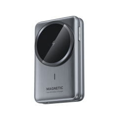 Qi2 Certified 15W Foldable Magnetic 3-in-1 Wireless Charger – Compact Charging Dock for iPhone, Apple Watch & AirPods