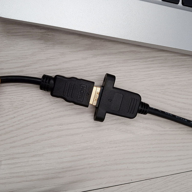 High-Speed HDMI Male to HDMI Female Extension Cable | 4K HDR, Gold-Plated Connectors, Compatible with Xbox PS5 PS4 Roku TV Stick Blu Ray Player HDTV Laptop PC