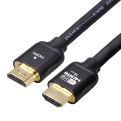 Premium Certified HDMI 2.0 Cable with Aluminum Shell - High-Speed 4K@60Hz, HDR, ARC Support, Durable & Reliable for Home Theater, Gaming, and Professional AV Setups
