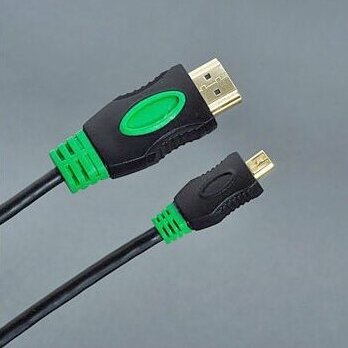 HDMI 2.0 Cable, HDMI to Micro HDMI with Double Molding connector- Ultra HD 4K@60Hz, 18Gbps Bandwidth, Slim Design (OD4.8mm) for Cameras, Laptops, and Portable Devices