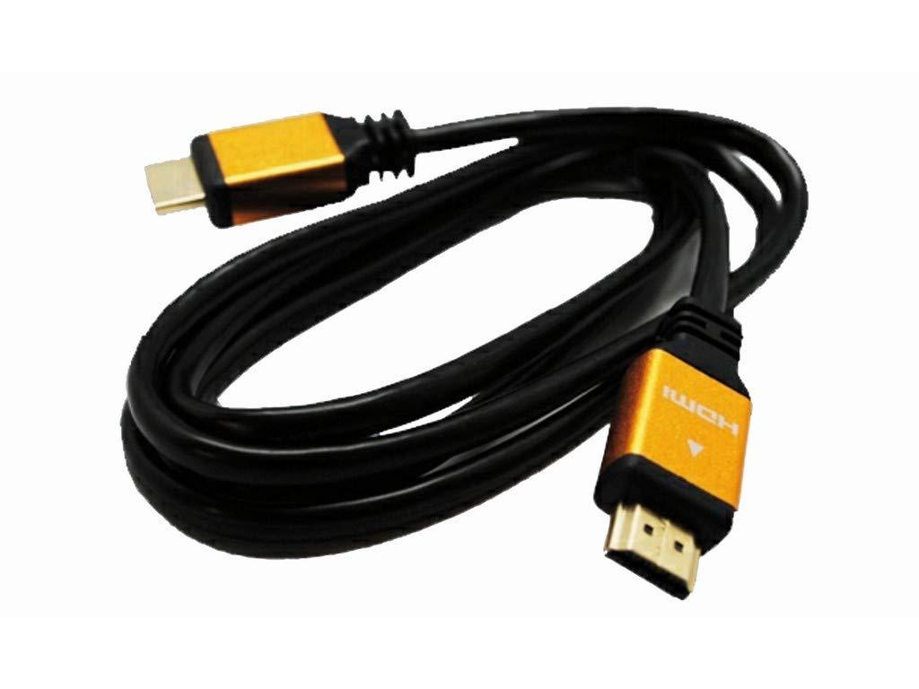 Premium Certified HDMI 2.0 Cable with Aluminum Shell - High-Speed 4K@60Hz, HDR, ARC Support, Small Head for Tight Spaces, Durable & Reliable for Home Theater, Gaming, and Professional AV Setups