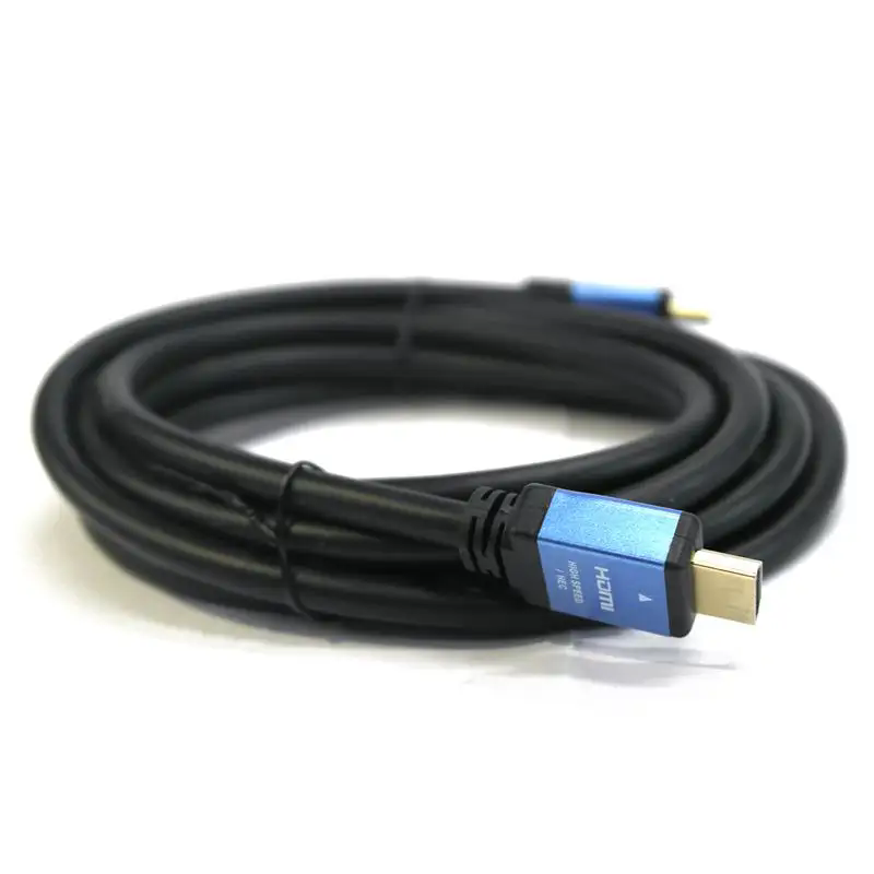 Premium Certified HDMI 2.0 Cable with Aluminum Shell - High-Speed 4K@60Hz, HDR, ARC Support, Small Head for Tight Spaces, Durable & Reliable for Home Theater, Gaming, and Professional AV Setups