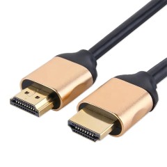 Premium Certified HDMI 2.0 Cable with Aluminum Shell - High-Speed 4K@60Hz, HDR, ARC Support, Durable & Reliable for Home Theater, Gaming, and Professional AV Setups