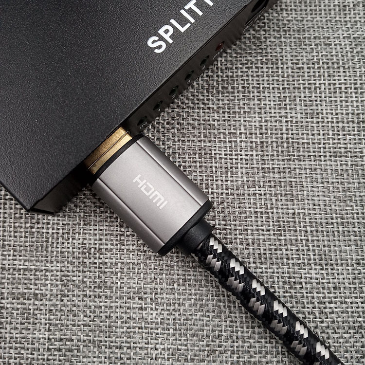 Premium Certified HDMI 2.0 Cable with Aluminum Shell - High-Speed 4K@60Hz, HDR, ARC Support, Durable & Reliable for Home Theater, Gaming, and Professional AV Setups