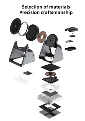 15W Magnetic 3-in-1 Wireless Charger with Night Light – Fast Charging Dock for iPhone, Android, Watch & airpods