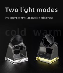 15W Magnetic 3-in-1 Wireless Charger with Night Light – Fast Charging Dock for iPhone, Android, Watch & airpods