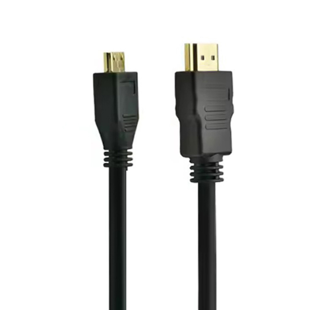 Micro hdmi cable.HDMI1.4V,14+1,CCS Conductor,1080P