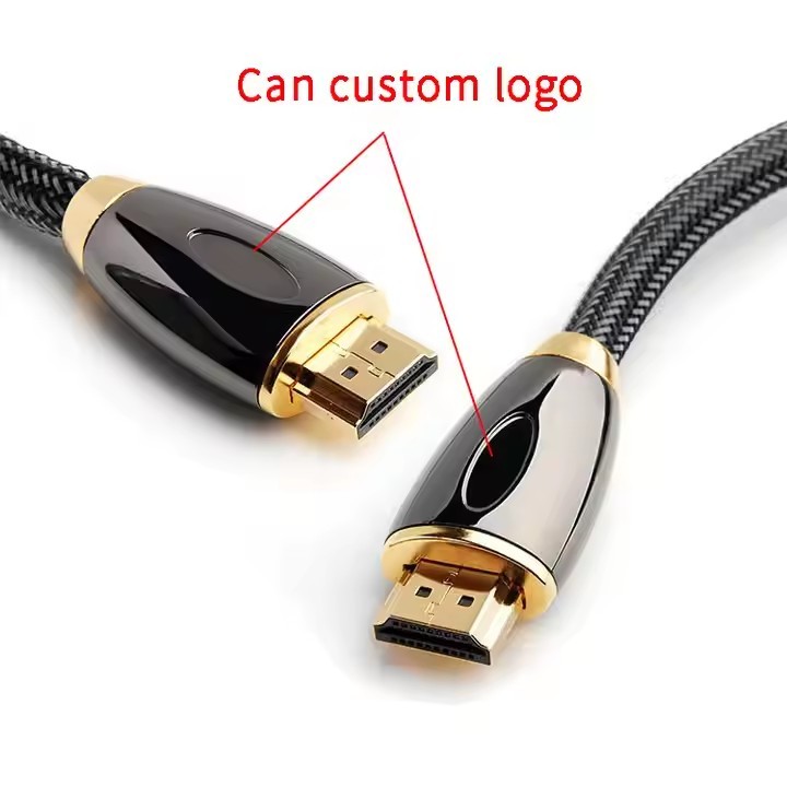 hdmi2.0 cable ,zinc alloy connector with nylon sleeve