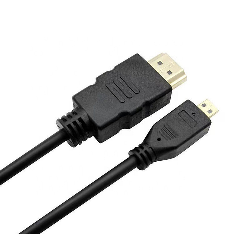 Micro hdmi cable.HDMI1.4V,14+1,CCS Conductor,1080P