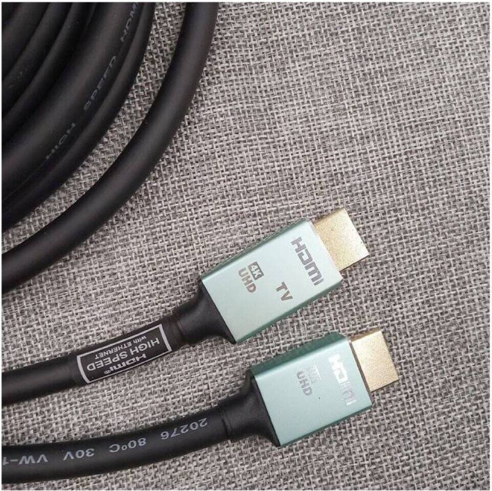 Active HDMI 2.0 Cable with Aluminum Shell ,for 10m-15m Transmission,Ultra HD 4K@60Hz 4:4:4, -  Chip-Enhanced Signal for Home Theater, Gaming, and Professional AV Systems
