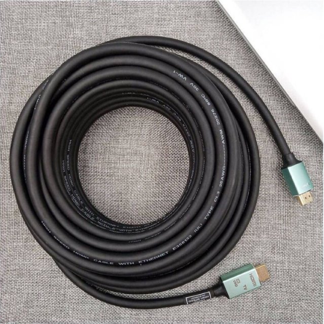 Active HDMI 2.0 Cable with Aluminum Shell ,for 10m-15m Transmission,Ultra HD 4K@60Hz 4:4:4, -  Chip-Enhanced Signal for Home Theater, Gaming, and Professional AV Systems