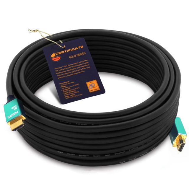 Active HDMI 2.0 Cable with Aluminum Shell ,for 10m-15m Transmission,Ultra HD 4K@60Hz 4:4:4, -  Chip-Enhanced Signal for Home Theater, Gaming, and Professional AV Systems