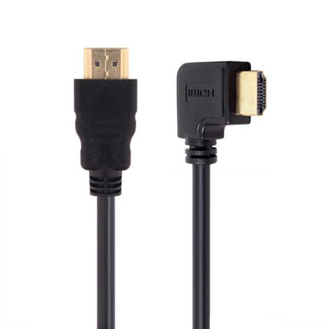 Angled HDMI1.4v cable ,14+1 ,CCS ,1080P