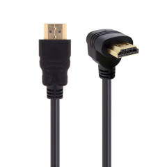 Angled HDMI1.4v cable ,14+1 ,CCS ,1080P