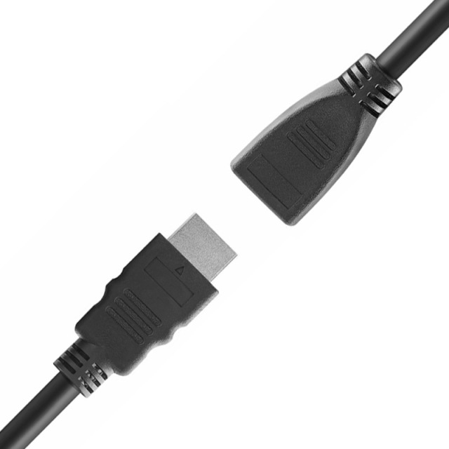 HDMI male to female ,HDMI1.4v,14+1 ,CCS.1080P
