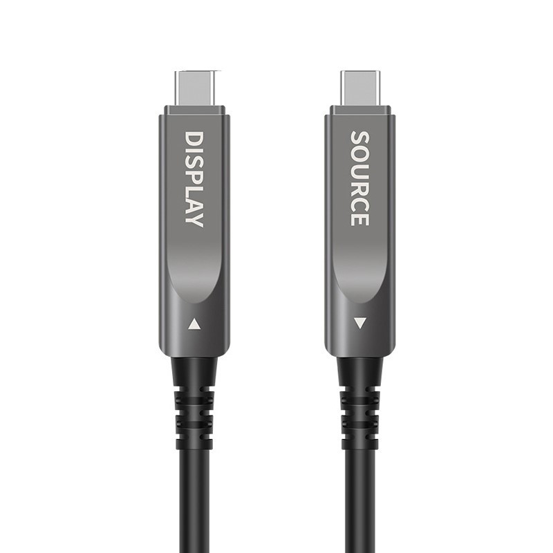 Fiber Optic USB3.2 Cable - Long-Distance 5m-15m High-Speed Data Transfer up to 10Gbps, PD 60W, 4K@60Hz Video, Fiber Optic Wire, Built-in Double E-Marker Chip