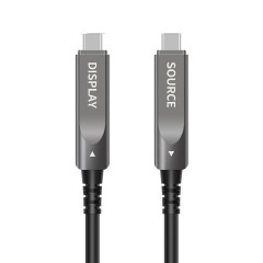 Fiber Optic USB3.2 Cable - Long-Distance 5m-15m High-Speed Data Transfer up to 10Gbps, PD 60W, 4K@60Hz Video, Fiber Optic Wire, Built-in Double E-Marker Chip