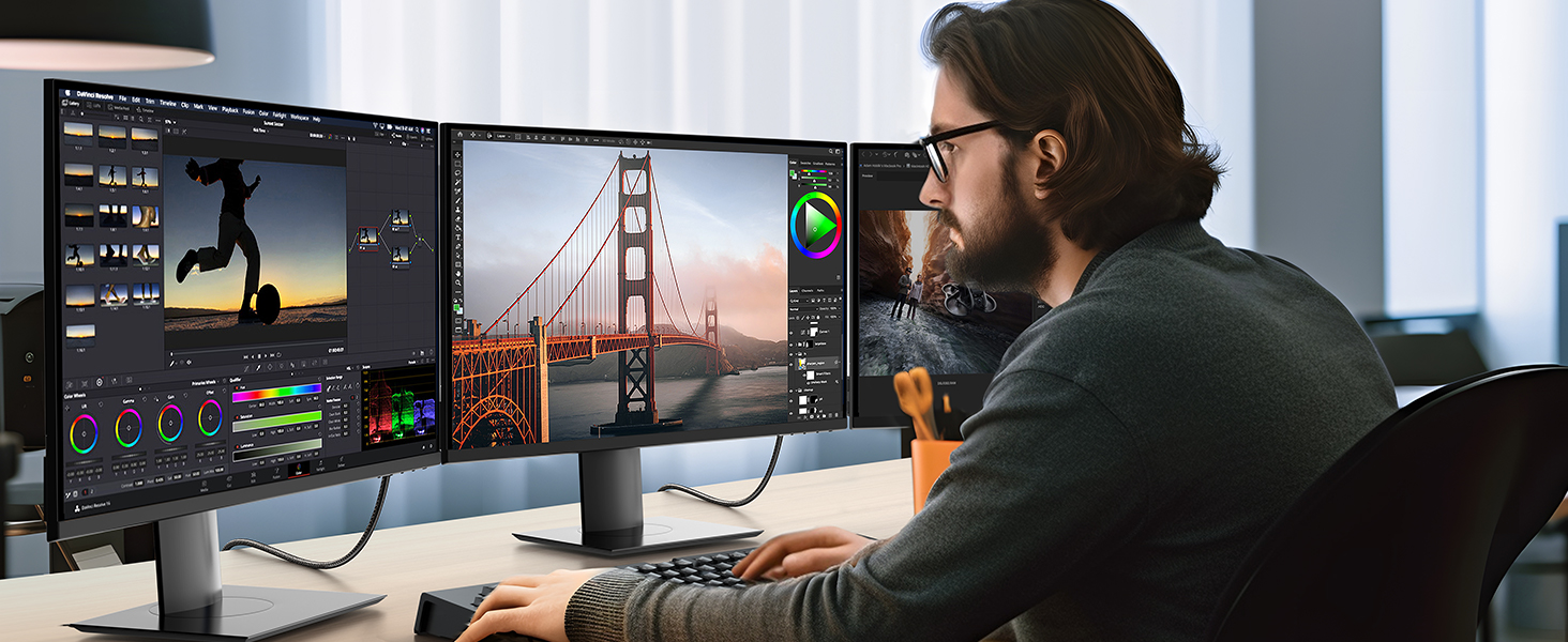 Connecting computer to external monitor with 4K HDMI 2.0 cable