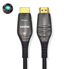 Premium Fiber Optic HDMI 2.1 Cable (AOC) for 10m-100m Long-Distance Performance, 8K@60Hz, 4K@120Hz, with LED indicator  for Gaming & Home Theater