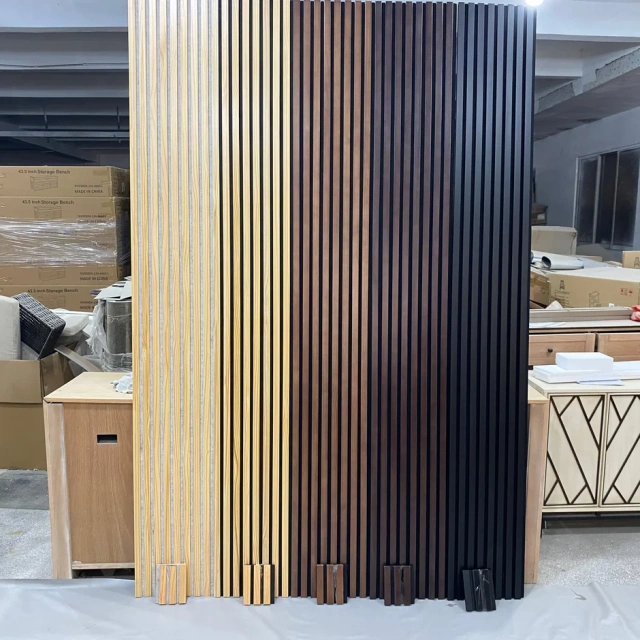  MDF Acoustic Wood Slat Wall Panels,DOMOPLANK| WPC Panel | Acoustic Wood Panel | UV Marble Panel | Flexible Stone｜SPC Wall Panels