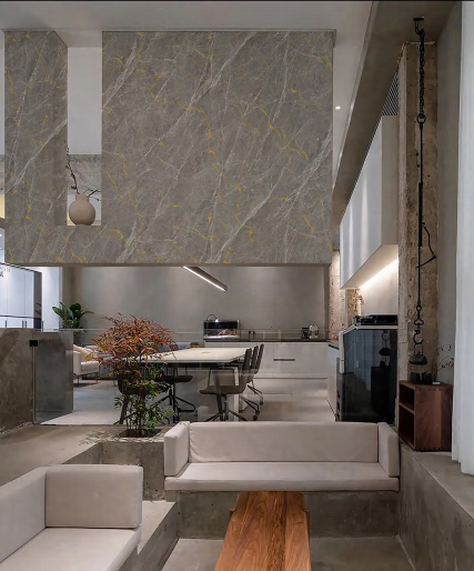 PVC marble sheet UV marble sheet-LJ24828T,DOMOPLANK| WPC Panel | Acoustic Wood Panel | UV Marble Panel | Flexible Stone｜SPC Wall Panels