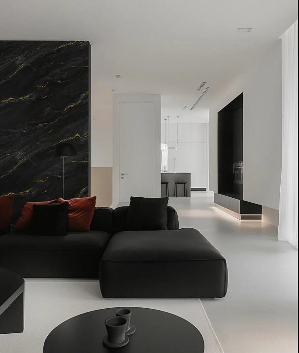 PVC marble sheet UV marble sheet-LJ24824T,DOMOPLANK| WPC Panel | Acoustic Wood Panel | UV Marble Panel | Flexible Stone｜SPC Wall Panels