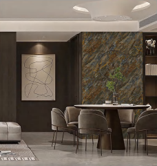 PVC marble sheet UV marble sheet-LJ24825T,DOMOPLANK| WPC Panel | Acoustic Wood Panel | UV Marble Panel | Flexible Stone｜SPC Wall Panels
