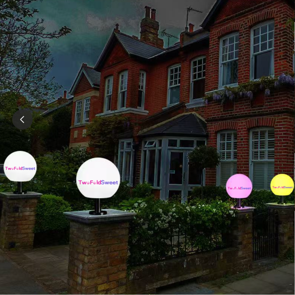Outdoor LED spherical lights, table lamps, night lights, restaurant table lamps and ambient lights