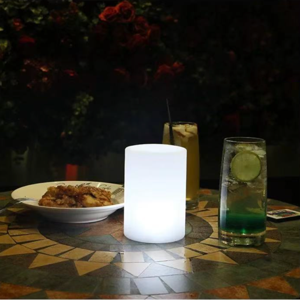 Cylindrical atmosphere lamp