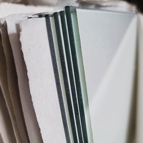 Verre trempé transparent de 4 mm