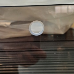 Vetro temperato bronzo e marrone