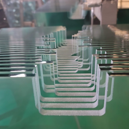 10 mm klares gehärtetes Glas
