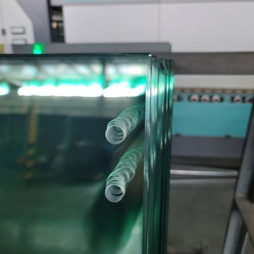 Porta scorrevole in vetro temperato da 10 mm