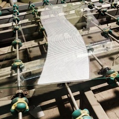 スクリーン印刷ガラス