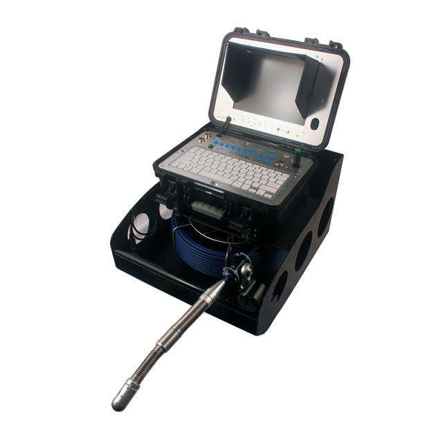 28mm Pan Tilt Rotation Camera Pipe Sewer Drain Plumbing Inspection Video System