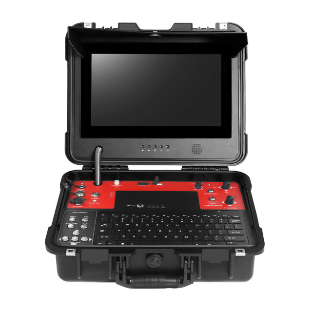 Full HD Pan & Tilt Rotation Integrated Pipe Sewer Inspection Camera System