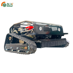 Industrial Grade Cordless Smart Automatic Remote Controlled Petrol Powered Lawn Mower 4-Stroke Engine Efficient Grass Disposal