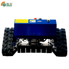 All Terrain Tracked Self-propelled Remote-controlled Gasoline Lawn Mower