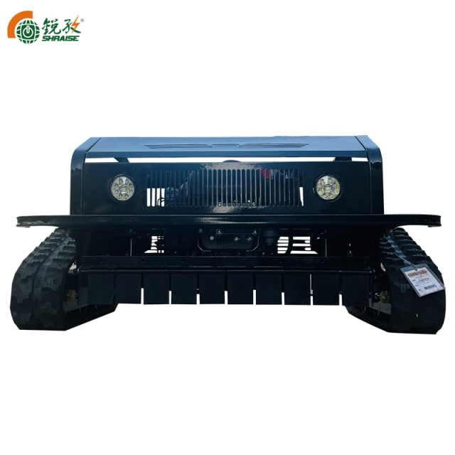 Industrial Grade Cordless Smart Automatic Remote Controlled Petrol Powered Lawn Mower 4-Stroke Engine Efficient Grass Disposal