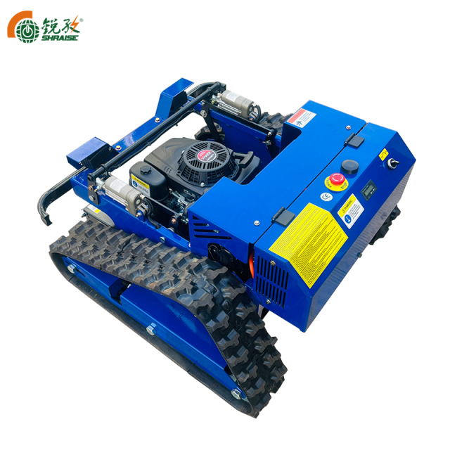 All Terrain Tracked Self-propelled Remote-controlled Gasoline Lawn Mower