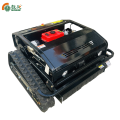 Industrial Grade Cordless Smart Automatic Remote Controlled Petrol Powered Lawn Mower 4-Stroke Engine Efficient Grass Disposal