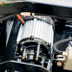 Remote Controlled Tracked Mulcher Multifunction Made in China Grass Cordless Electric Lawn Mower With Battery