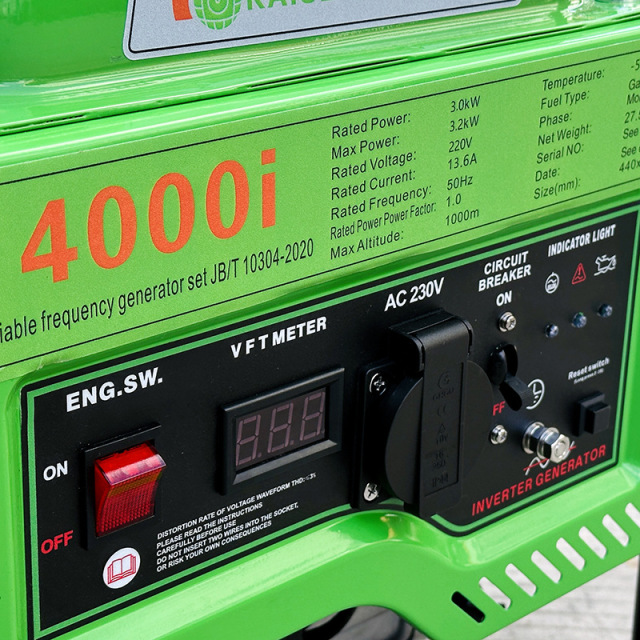 Gasoline  Generator  Inverter  RZ4000i - 3.2 kW  Open frame