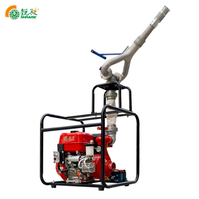 Hand Lifted Gasoline  Fire Monitor with High Lift and Large Flow Rate Water Pump    RZJBG6.0/1.0