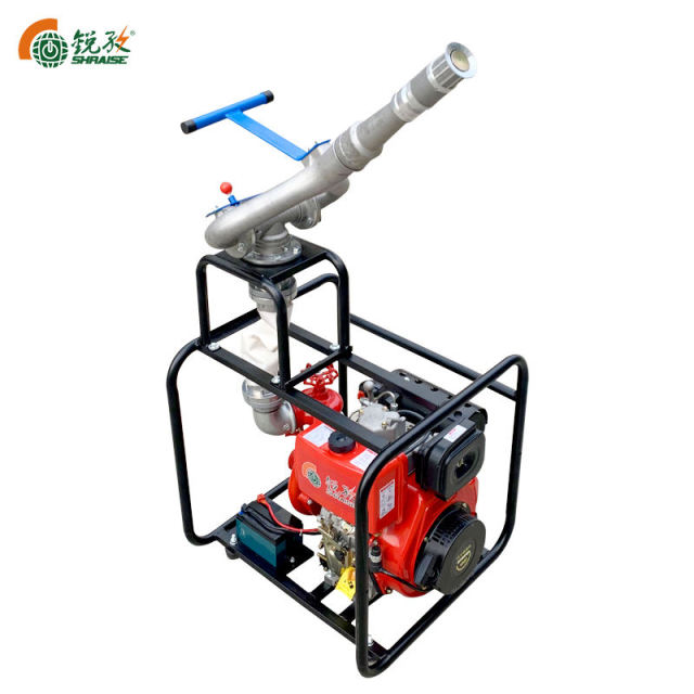 Hand Lifted diesel Fire Monitor with High Lift and Large Flow Rate Water Pump    RZJBD6.0/1.0